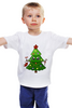 Заказать детскую футболку в Москве. Детская футболка классическая унисекс Добрый Новый Год от Marta (Instagram @eonqi)  - готовые дизайны и нанесение принтов.