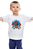 Заказать детскую футболку в Москве. Детская футболка классическая унисекс Бульдог от ПРИНТЫ ПЕЧАТЬ  - готовые дизайны и нанесение принтов.