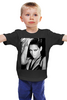 Заказать детскую футболку в Москве. Детская футболка классическая унисекс Rihanna b&w от solariren - готовые дизайны и нанесение принтов.