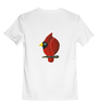 Заказать детскую футболку в Москве. Детская футболка классическая унисекс Птица кардинал с мимозой от Владимир - готовые дизайны и нанесение принтов.