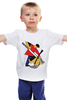 Заказать детскую футболку в Москве. Детская футболка классическая унисекс Работать надо - винтовка рядом от OEX design - готовые дизайны и нанесение принтов.