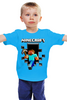 Заказать детскую футболку в Москве. Детская футболка классическая унисекс MINECRAFT от balden - готовые дизайны и нанесение принтов.