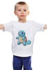 Заказать детскую футболку в Москве. Детская футболка классическая унисекс Сквиртл от scoopysmith - готовые дизайны и нанесение принтов.