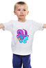 Заказать детскую футболку в Москве. Детская футболка классическая унисекс Сова-хипстер от YellowCloverShop - готовые дизайны и нанесение принтов.