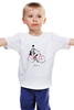 Заказать детскую футболку в Москве. Детская футболка классическая унисекс Девушка в Париже  от ПРИНТЫ ПЕЧАТЬ  - готовые дизайны и нанесение принтов.