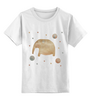 Заказать детскую футболку в Москве. Детская футболка классическая унисекс ELEPHANT от polinanikm@gmail.com - готовые дизайны и нанесение принтов.