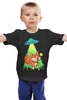 Заказать детскую футболку в Москве. Детская футболка классическая унисекс ✱UFO and Corgi✱ от balden - готовые дизайны и нанесение принтов.