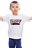 Заказать детскую футболку в Москве. Детская футболка классическая унисекс Poppy Playtime - логотип от weeert - готовые дизайны и нанесение принтов.