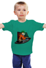 Заказать детскую футболку в Москве. Детская футболка классическая унисекс Диджей от ПРИНТЫ ПЕЧАТЬ  - готовые дизайны и нанесение принтов.