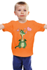 Заказать детскую футболку в Москве. Детская футболка классическая унисекс Дракон от trugift - готовые дизайны и нанесение принтов.