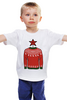 Заказать детскую футболку в Москве. Детская футболка классическая унисекс Новогодний свитер с оленями от chistopopitersky - готовые дизайны и нанесение принтов.