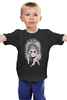 Заказать детскую футболку в Москве. Детская футболка классическая унисекс покахонтас от biowulw@yandex.ru - готовые дизайны и нанесение принтов.