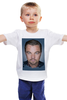 Заказать детскую футболку в Москве. Детская футболка классическая унисекс Leonardo DiCaprio от scoopysmith - готовые дизайны и нанесение принтов.