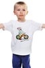Заказать детскую футболку в Москве. Детская футболка классическая унисекс Беговелогонщик от Julissa_limejuice - готовые дизайны и нанесение принтов.