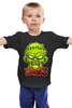 Заказать детскую футболку в Москве. Детская футболка классическая унисекс Zombie Face от balden - готовые дизайны и нанесение принтов.
