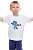 Заказать детскую футболку в Москве. Детская футболка классическая унисекс Марио Мегамен от hardstore - готовые дизайны и нанесение принтов.
