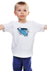 Заказать детскую футболку в Москве. Детская футболка классическая унисекс Водоворот Акул от fanart - готовые дизайны и нанесение принтов.