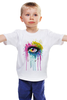 Заказать детскую футболку в Москве. Детская футболка классическая унисекс Глаз Алмаз от funk - готовые дизайны и нанесение принтов.