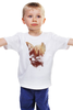 Заказать детскую футболку в Москве. Детская футболка классическая унисекс Лисица от printik - готовые дизайны и нанесение принтов.