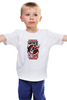 Заказать детскую футболку в Москве. Детская футболка классическая унисекс Чапаев и Че Гевара от Рустам Юсупов - готовые дизайны и нанесение принтов.