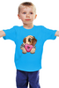 Заказать детскую футболку в Москве. Детская футболка классическая унисекс Песик  от T-shirt print  - готовые дизайны и нанесение принтов.