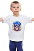 Заказать детскую футболку в Москве. Детская футболка классическая унисекс Лев #ЦАРЬ от Михаил Авилкин - готовые дизайны и нанесение принтов.