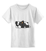 Заказать детскую футболку в Москве. Детская футболка классическая унисекс  Щенок от ZVER  - готовые дизайны и нанесение принтов.