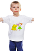 Заказать детскую футболку в Москве. Детская футболка классическая унисекс Дружба крепкая от galkagalka - готовые дизайны и нанесение принтов.