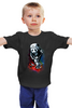 Заказать детскую футболку в Москве. Детская футболка классическая унисекс Панда Хоккеист от printik - готовые дизайны и нанесение принтов.
