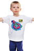Заказать детскую футболку в Москве. Детская футболка классическая унисекс ☀Пришелец на море☀ от balden - готовые дизайны и нанесение принтов.