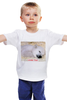 Заказать детскую футболку в Москве. Детская футболка классическая унисекс Mishka Loves  You от misak - готовые дизайны и нанесение принтов.