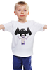 Заказать детскую футболку в Москве. Детская футболка классическая унисекс маршмеллоу от queen  - готовые дизайны и нанесение принтов.
