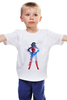 Заказать детскую футболку в Москве. Детская футболка классическая унисекс Wonder Woman от evt - готовые дизайны и нанесение принтов.