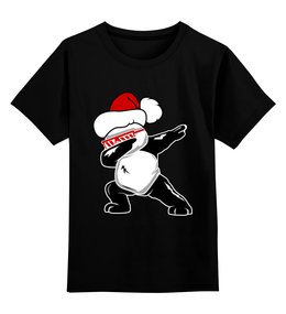 Заказать детскую футболку в Москве. Детская футболка классическая унисекс  Dab панда от Nos  - готовые дизайны и нанесение принтов.