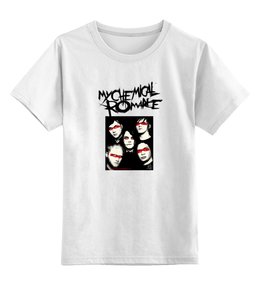Заказать детскую футболку в Москве. Детская футболка классическая унисекс My Chemical Romance от cherdantcev - готовые дизайны и нанесение принтов.