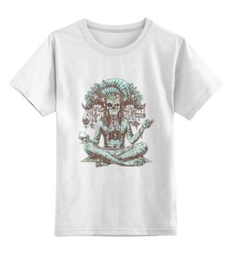 Заказать детскую футболку в Москве. Детская футболка классическая унисекс Зомби от YellowCloverShop - готовые дизайны и нанесение принтов.