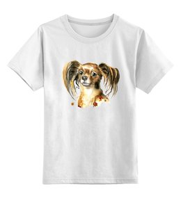 Заказать детскую футболку в Москве. Детская футболка классическая унисекс  Собачка от THE_NISE  - готовые дизайны и нанесение принтов.