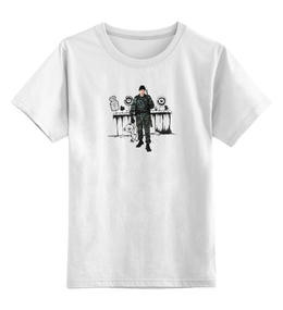 Заказать детскую футболку в Москве. Детская футболка классическая унисекс Эпизод 1 - Вексель от Rain - готовые дизайны и нанесение принтов.