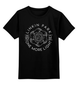Заказать детскую футболку в Москве. Детская футболка классическая унисекс Linkin Park от geekbox - готовые дизайны и нанесение принтов.