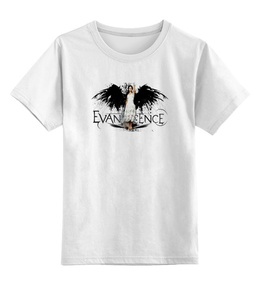 Заказать детскую футболку в Москве. Детская футболка классическая унисекс Evanescence от Fedor - готовые дизайны и нанесение принтов.