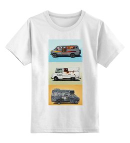 Заказать детскую футболку в Москве. Детская футболка классическая унисекс CAR   от CoolDesign - готовые дизайны и нанесение принтов.