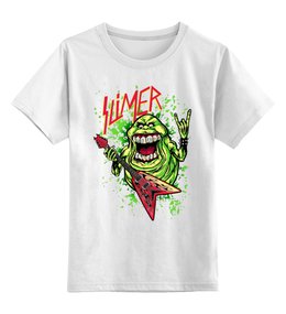 Заказать детскую футболку в Москве. Детская футболка классическая унисекс Лизун/Slayer от Leichenwagen - готовые дизайны и нанесение принтов.