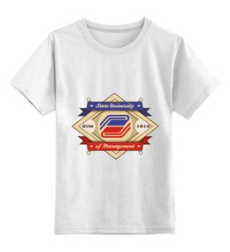 Заказать детскую футболку в Москве. Детская футболка классическая унисекс Гуу                 от dyzel - готовые дизайны и нанесение принтов.