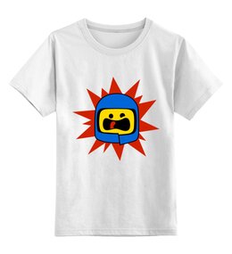 Заказать детскую футболку в Москве. Детская футболка классическая унисекс Лего (Lego) от Romanova - готовые дизайны и нанесение принтов.
