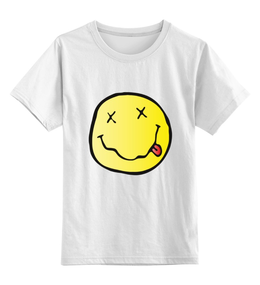 Заказать детскую футболку в Москве. Детская футболка классическая унисекс Нирвана от trend - готовые дизайны и нанесение принтов.