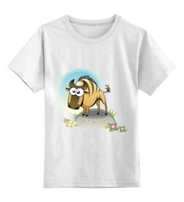 Заказать детскую футболку в Москве. Детская футболка классическая унисекс Антилопа от BeliySlon - готовые дизайны и нанесение принтов.