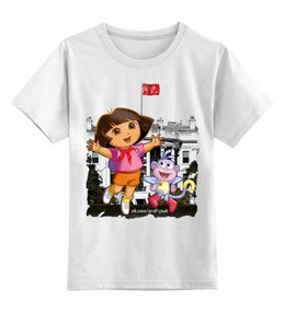 Заказать детскую футболку в Москве. Детская футболка классическая унисекс Наша Даша от ГПМНпR'n'R - готовые дизайны и нанесение принтов.