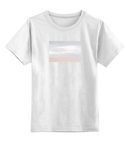 Заказать детскую футболку в Москве. Детская футболка классическая унисекс Градиент от Anstey  - готовые дизайны и нанесение принтов.