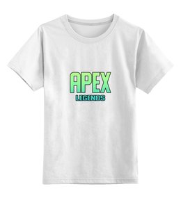 Заказать детскую футболку в Москве. Детская футболка классическая унисекс Apex Legends от THE_NISE  - готовые дизайны и нанесение принтов.