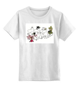 Заказать детскую футболку в Москве. Детская футболка классическая унисекс Муми-Тролль и компания от Design Ministry - готовые дизайны и нанесение принтов.